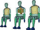 Free Frontal Dummy Models from LST LLC